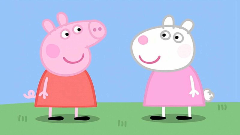 v.li.: Peppa Pig, Suzy Sheep – Bild: Paramount
