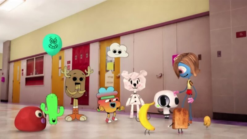 In the middle: Tobias, Carrie – Bild: TM & (C) 2015 CARTOON NETWORK. A TIME WARNER COMPANY. ALL RIGHTS RESERVED.