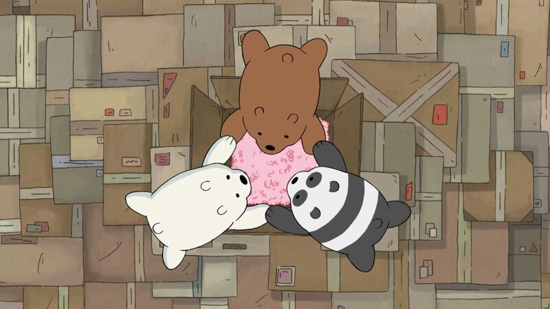 L-R: Ice Bear, Panda Bear, Grizzly Bear – Bild: Mediaset España/​Boing