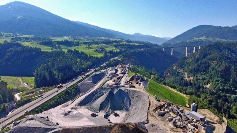 Der Brennerbasistunnel ist eines der größten europäischen Gemeinschaftsprojekte. – Bild: N24 Doku
