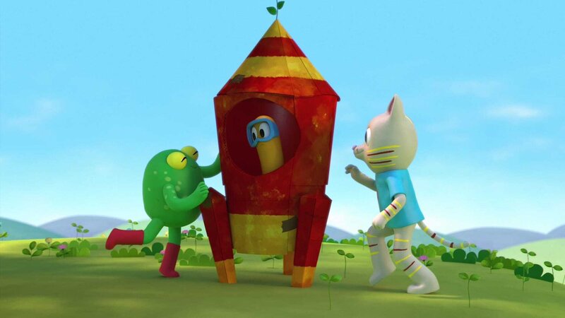 L-R: Froga, Christopher, Ron – Bild: Paramount