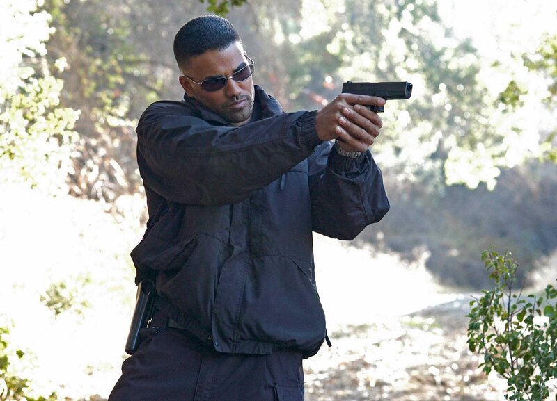 Agent Derek Morgan (Shemar Moore) und seine Kollegen versuchen in der Kleinstadt McAllister einem Mord aufzuklären … – Bild: 13th Street