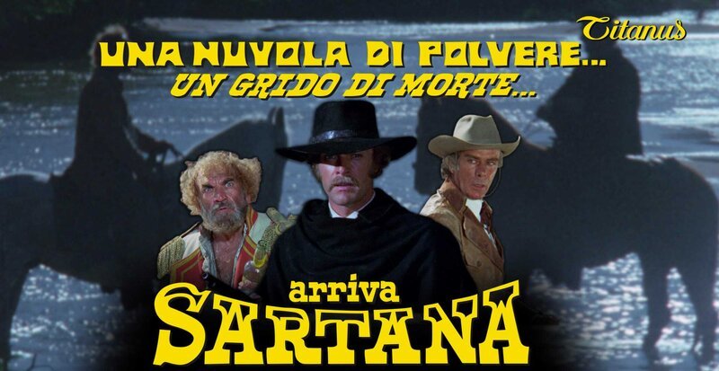 Das italienische Original-Filmplakat (quer). – Bild: Julio Ortas /​ BR, MGM, Titanus /​ BR/​MGM/​Titanus/​Julio Ortas