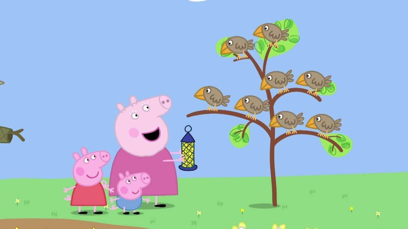 L-R: Peppa Pig, George Pig, Granny Pig – Bild: Paramount