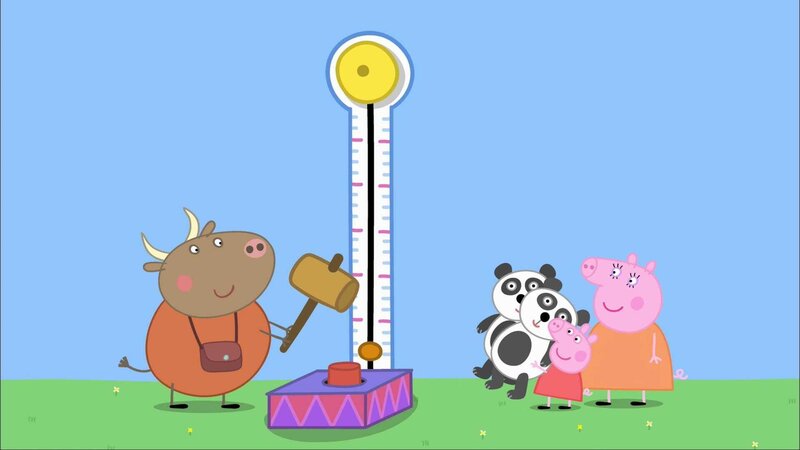 Peppa Pig (m.), Mummy Pig (r.) – Bild: Paramount