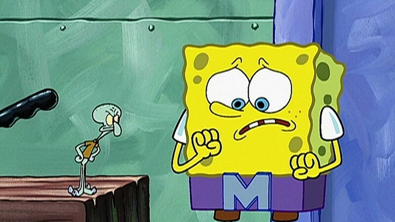 L-R: Squidward, SpongeBob – Bild: ViacomCBS