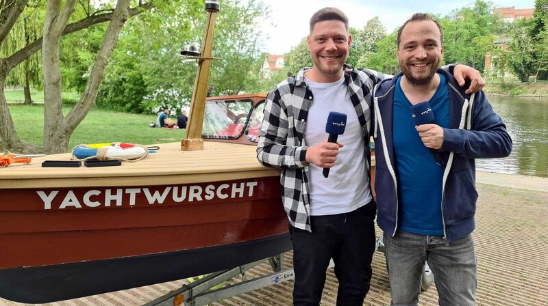 Abenteuer Saale: Die ultimative Bootstour mit Mario, Linda, Robin – Bild: MDR