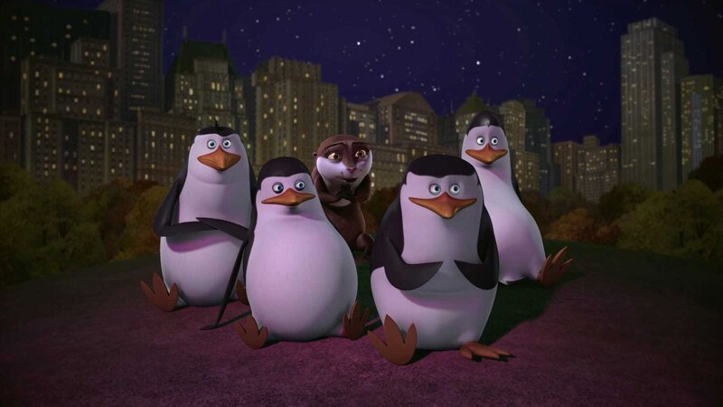 L-R: Rico, Private, Marlene, Skipper, Kowalski – Bild: ViacomCBS