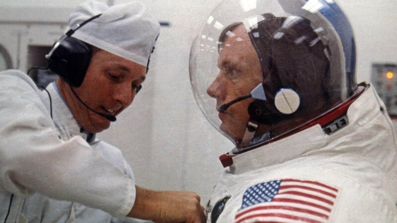 Neil Armstrong Die Verwendung des sendungsbezogenen Materials ist nur mit dem Hinweis und Verlinkung auf TVNOW gestattet. – Bild: TVNOW /​ © 2019 Tin Goose Films Ltd
