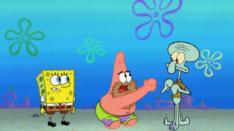 L-R: SpongeBob, Patrick, Squidward – Bild: ANNÉE Viacom International Inc. Tous droits réservés. Nickelodeon, Bob l’éponge et tous les autres titres, logos et personnages qui y sont associés sont des marques de commerce de Viacom International inc. Créé par Stephen Hillenburg.