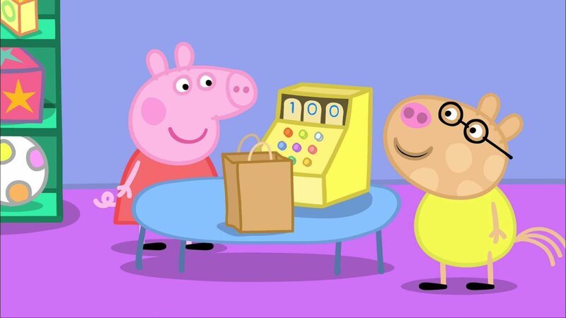 L-R: Peppa Pig, Pedro Pony – Bild: Paramount