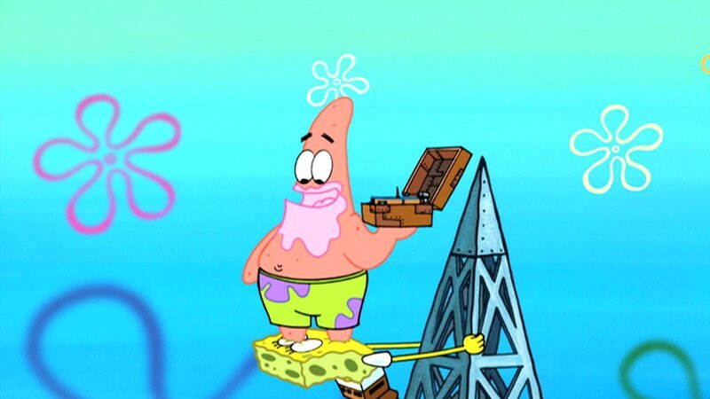 Patrick, SpongeBob – Bild: ANNÉE Viacom International Inc. Tous droits réservés. Nickelodeon, Bob l’éponge et tous les autres titres, logos et personnages qui y sont associés sont des marques de commerce de Viacom International inc. Créé par Stephen Hillenburg.