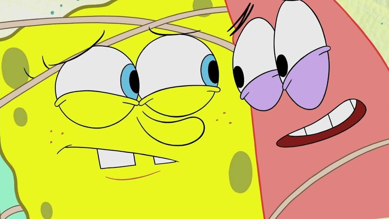 L-R: SpongeBob, Patrick – Bild: Paramount