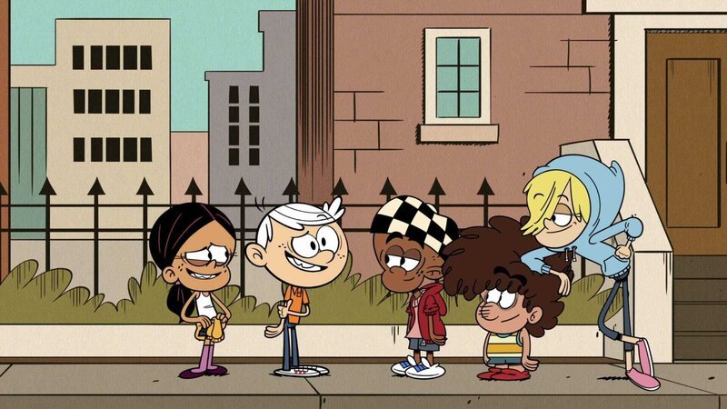 L-R: Ronnie Anne, Lincoln, Casey, Sameer, Nikki – Bild: ViacomCBS