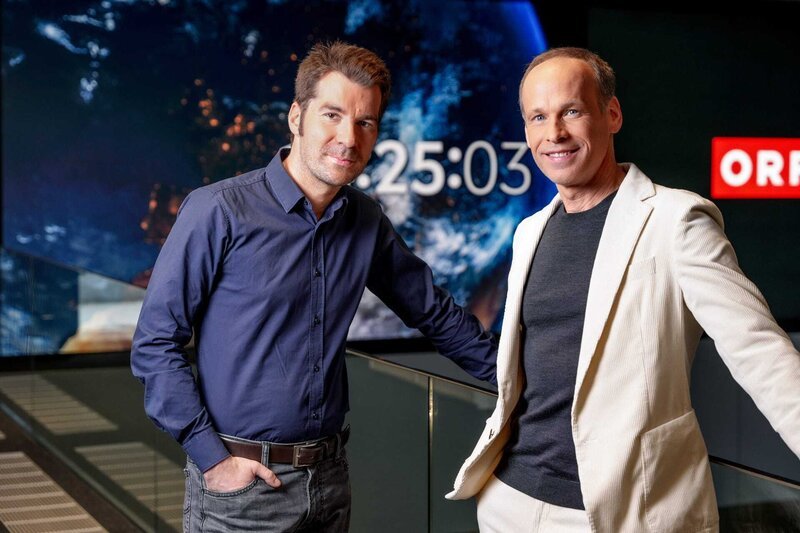 v.li.: Gerhard Maier, Marcus Wadsak – Bild: Roman Zach-Kiesling / ORF v.li.: Gerhard Maier, Marcus Wadsak – Bild: Roman Zach-Kiesling / ORF