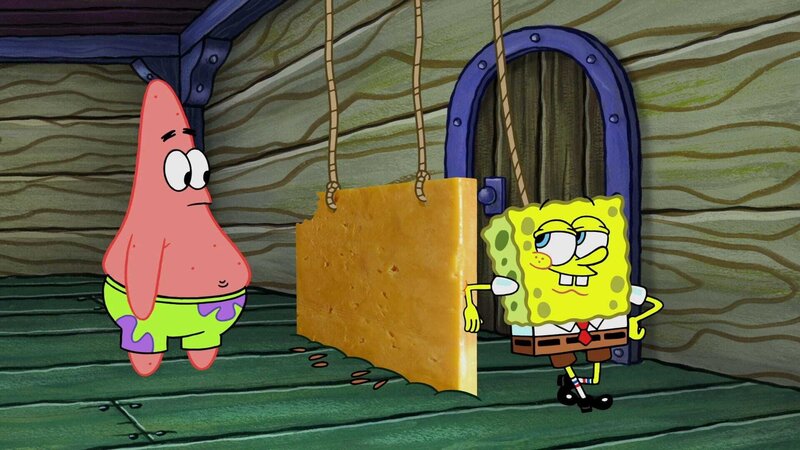 L-R: Patrick, SpongeBob – Bild: ANNÉE Viacom International Inc. Tous droits réservés. Nickelodeon, Bob l’éponge et tous les autres titres, logos et personnages qui y sont associés sont des marques de commerce de Viacom International inc. Créé par Stephen Hillenburg.