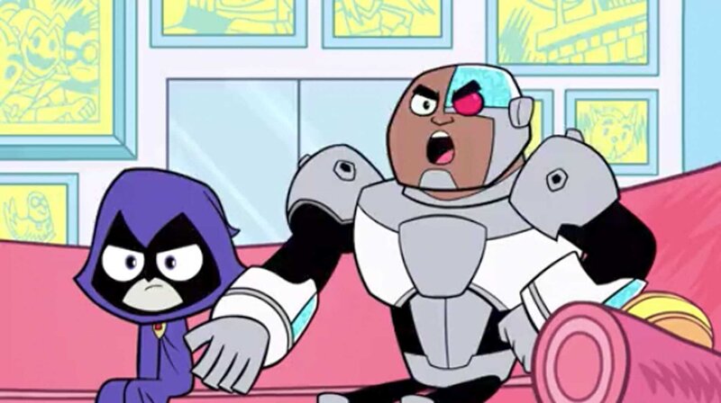 Raven und Cyborg – Bild: Warner Bros. All rights reserved