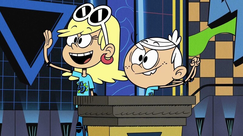 L-R: Leni und Lincoln Loud – Bild: ViacomCBS
