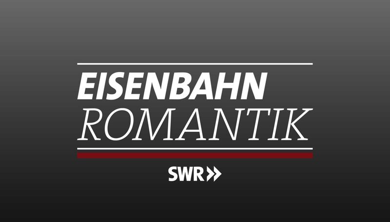 SÜDWESTRUNDFUNK Eisenbahn-Romantik Montag bis Freitag um 14:15 Uhr im SWR Fernsehen. Logo. © SWR, honorarfrei – Verwendung gemäß der AGB im engen inhaltlichen, redaktionellen Zusammenhang mit genannter SWR-Sendung und bei Nennung „Bild: SWR“ (S2). SWR-Presse/​Bildkommunikation, Baden-Baden, Tel: 07221/​929–26868, foto@swr.de – Bild: SWR /​ SWR-Presse/​Bildkommunikation