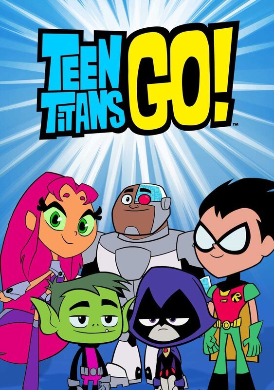 L-R: Starfire, Beast Boy, Cyborg, Raven, Robin – Bild: Cartoon Network