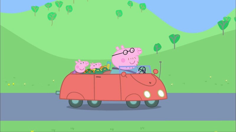 L-R: Peppa Pig, George Pig, Daddy Pig – Bild: Paramount