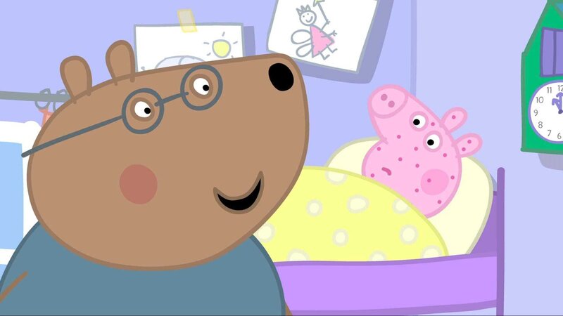 v.li.: Dr. Brown Bear, Peppa Pig – Bild: Paramount