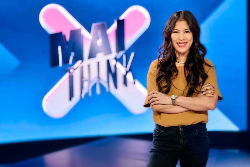 Mai Thi Nguyen-Kim während der Proben zu ihrer neuen – Bild: ZDF und © Ben Knabe.