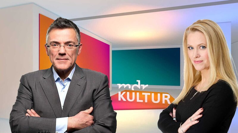 Die Moderatoren der Sendung Thomas Bille und Evelyn Fischer. – Bild: MDR/​Axel Berger/​Marco Prosch
