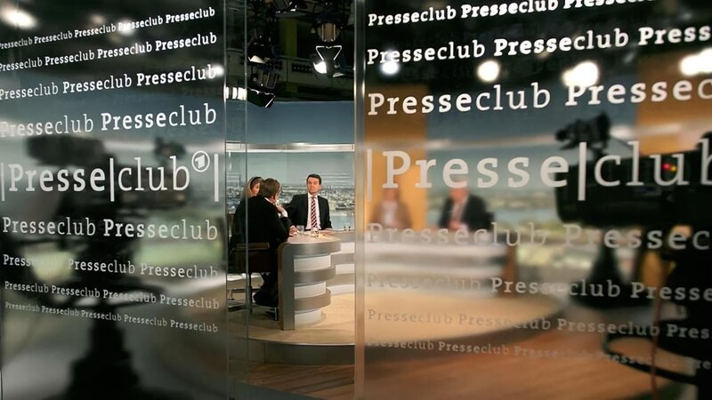 Presseclub _ nachgefragt – Szene – Bild: ARD