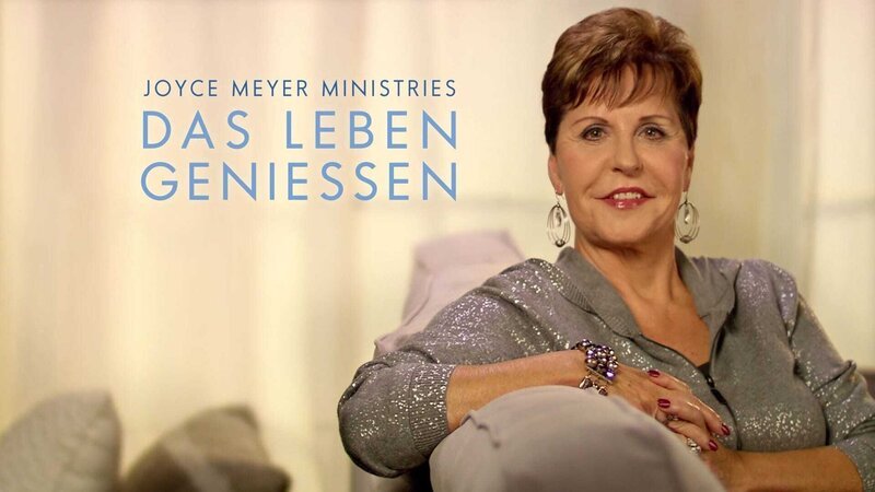 The moderator – Joyce Meyer. – Bild: BBL