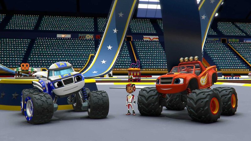 L-r: Darington, AJ, Blaze – Bild: ViacomCBS