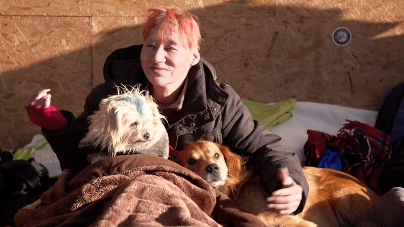 A homeless woman – Bild: SPIEGEL TV
