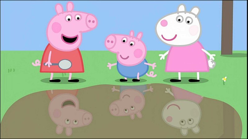 v.li.: Peppa Pig, George Pig, Suzy Sheep – Bild: PLURIMEDIA (Astley Baker Davies /​ Rubber Duck /​ Entertainment /​ Eone)