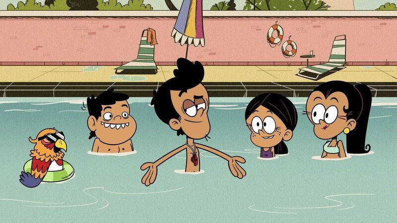 L-R: Sergio, Carlos Jr. Casagrande, Bobby Santiago, Ronnie Anne, Carlota Casagrande – Bild: ViacomCBS