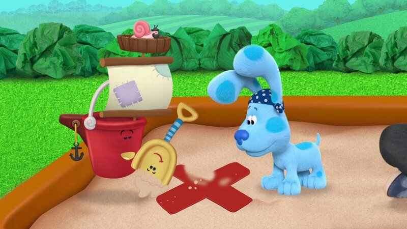 Blues Clues Und Du S02e03 Auf Schatzsuche Mit Blue Blues Treasure Hunt Fernsehseriende 5141