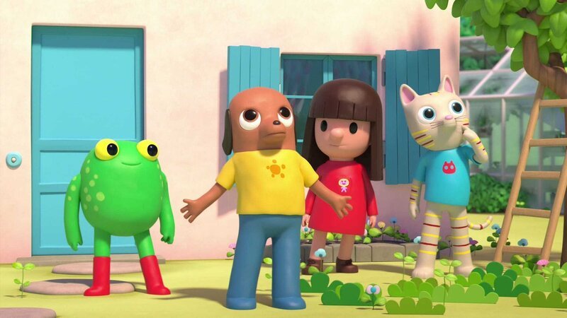 L-R: Froga, Bubu, Anna, Ron – Bild: Paramount