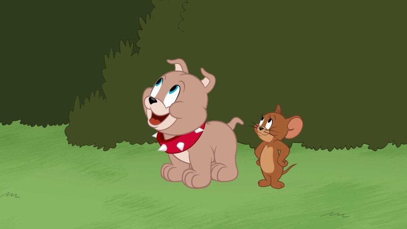 l-r: Tyke Bulldog , Jerry – Bild: Courtesy of Warner Brothers