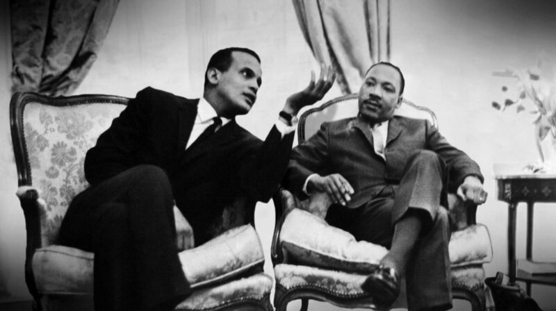 Sänger Harry Belafonte kämpfte stets für Bürgerrechte und engagierte sich in Martin Luther Kings Bürgerrechtsbewegung. – Bild: phoenix/​ZDF/​AB Productions