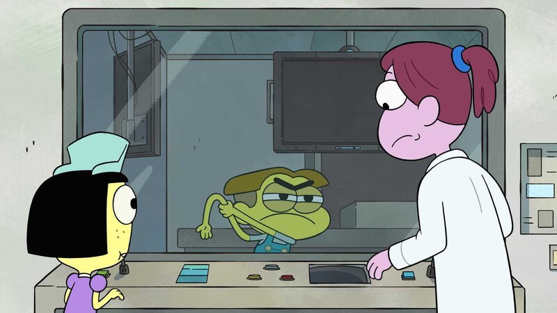 On the left: Tilly Green (Marieve Herington) Middle: Cricket Green (Chris Houghton) – Bild: 2018 Disney Enterprises, Inc. All rights reserved.
