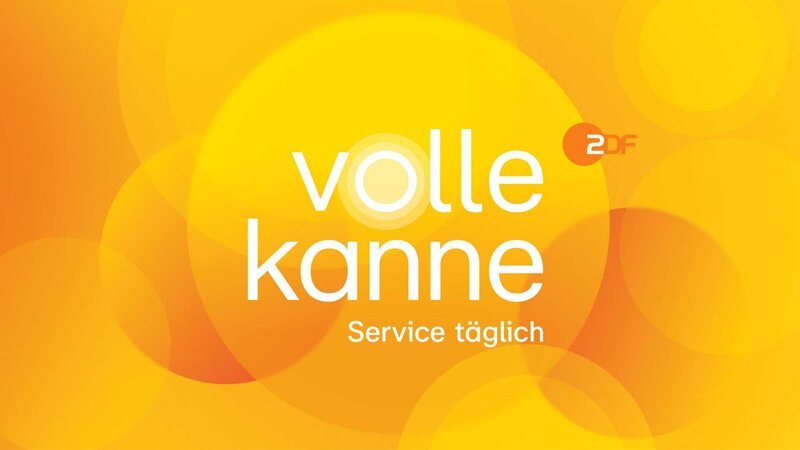 Logo „Volle Kanne – Service täglich“ – Bild: ZDF und Cape Rock./​Cape Rock