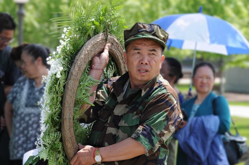 Hmong former soldier at Hmong Lao Memorial – Bild: Spiegel Geschichte