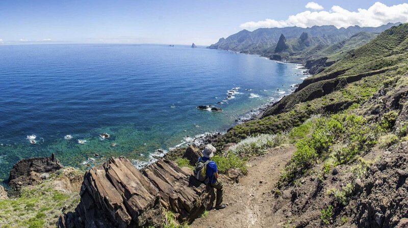 Blick auf die Nordküste des Anagagebirges. – Bild: BR/​HR/​Phoenix/​Turismo de Tenerife/​Turismo de Tenerife