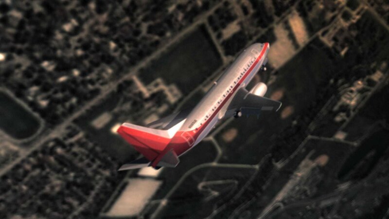 US Air 427 before it crashes. – Bild: Cineflix 2007