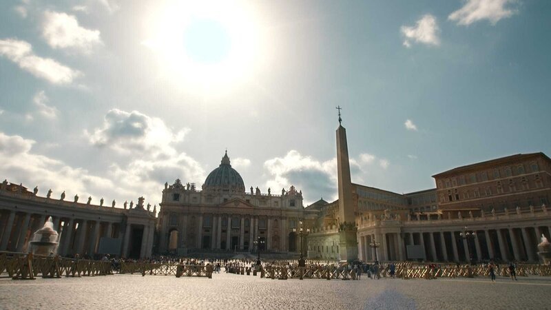 Der Petersdom im Herzen Roms zählt zu den bedeutendsten Sakralbauten der Welt. – Bild: BR/La famiglia/ORF Der Petersdom im Herzen Roms zählt zu den bedeutendsten Sakralbauten der Welt. – Bild: BR/La famiglia/ORF