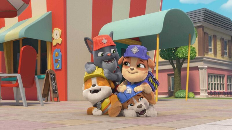 v.li.: Rubble, Charger, Mix (oben), Wheeler – Bild: Paramount