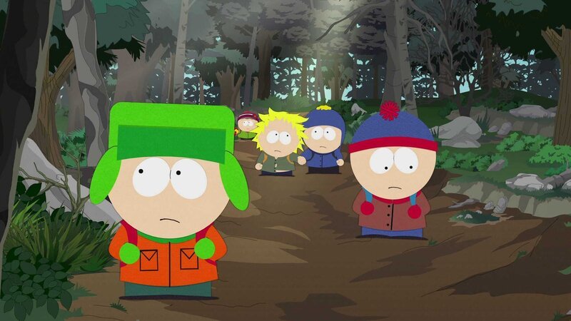 L-R: Kyle, Heidi, Tweek, Craig, Stan – Bild: ViacomCBS