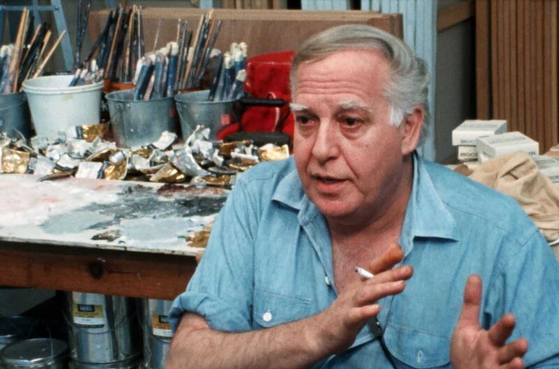 Philip Guston gilt als einer der bedeutendsten Vertreter des Abstrakten Expressionismus. – Bild: Michael Blackwood Productions /​ © Michael Blackwood Productions