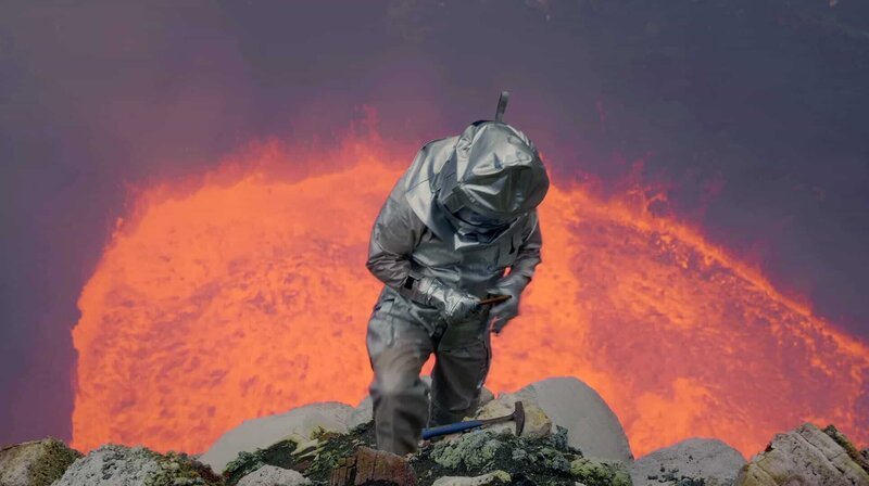 Vulkane: Lebensspender und Zerstörer: Wissenschaftler vermuten, dass in ihrer Nähe einst das Leben auf der Erde begann. – Bild: Phoenix/​ZDF und Alex Ranken; True to Nat