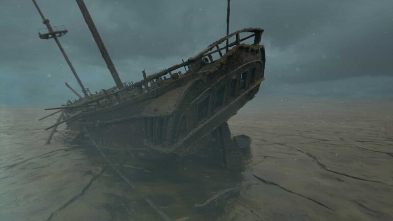 American Revolution dramatic reconstruction forgotten shipwreck. – Bild: National Geographic
