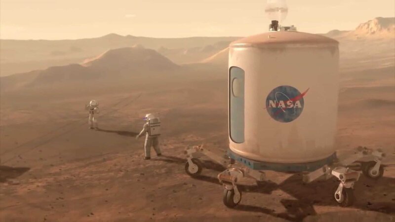 Die großen Raumfahrtnationen haben das Ziel, Menschen möglichst bald auf den Mars zu bringen. Die Verwendung des sendungsbezogenen Materials ist nur mit dem Hinweis und Verlinkung auf RTL+ gestattet. – Bild: RTL /​ NASA